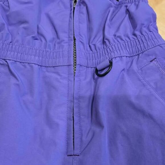 Lands End Girls Snow Pants kids Size 3T Purple Insulated Bib Grow A Longs - Picture 6 of 10